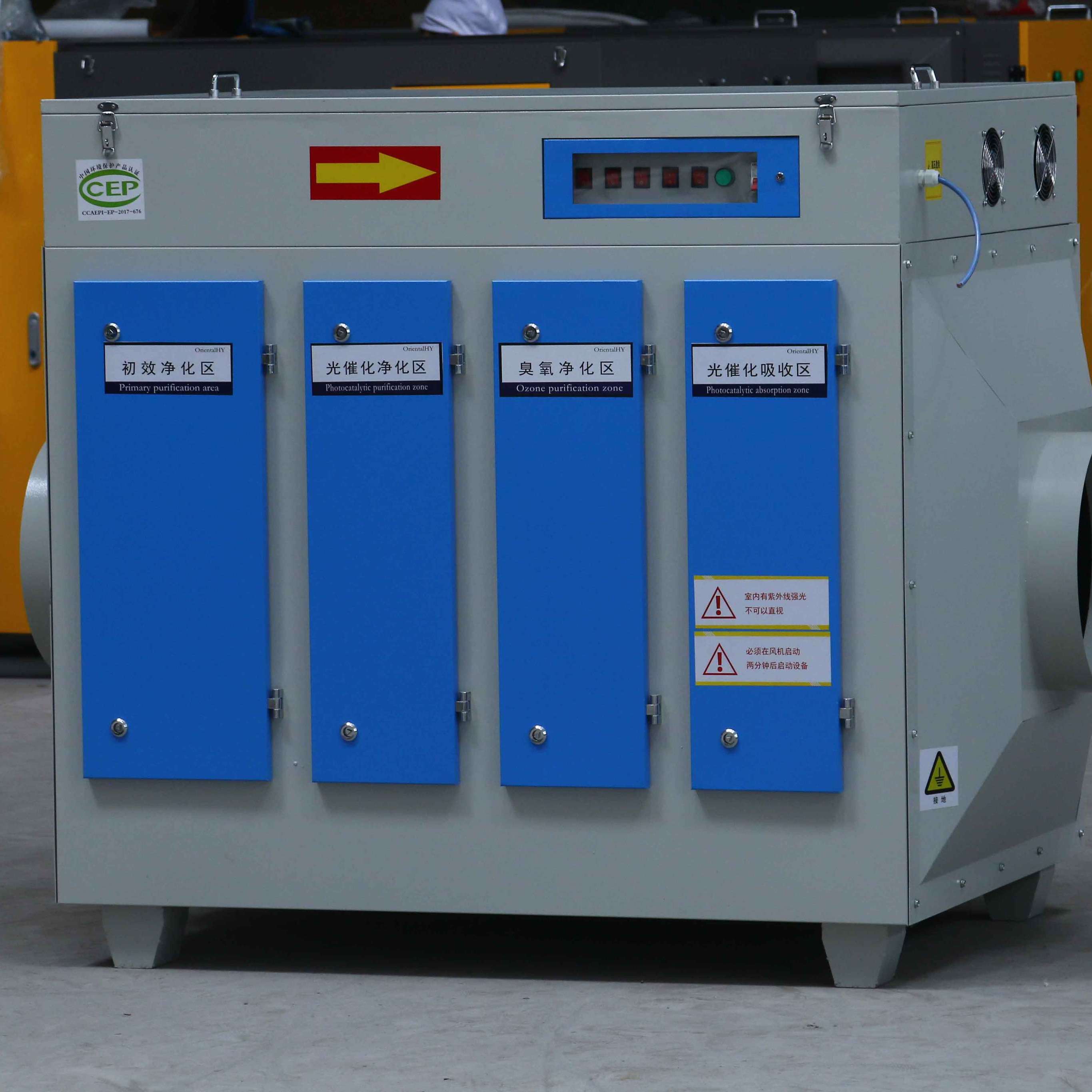 光氧净化器的功能综述以及性能要求